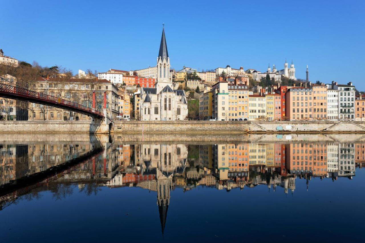 Cocoon Du Vieux Lyon - Luxury Apartment - Balneo Esterno foto