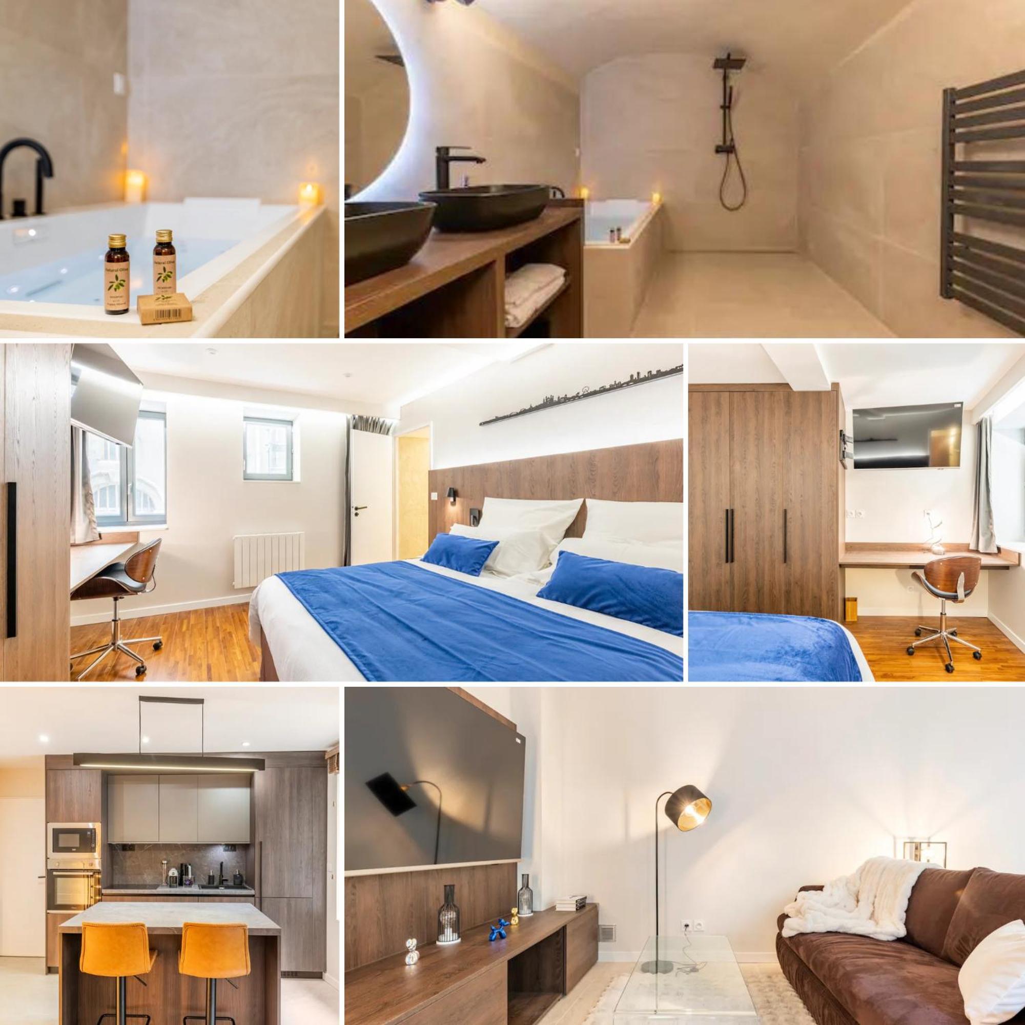 Cocoon Du Vieux Lyon - Luxury Apartment - Balneo Esterno foto